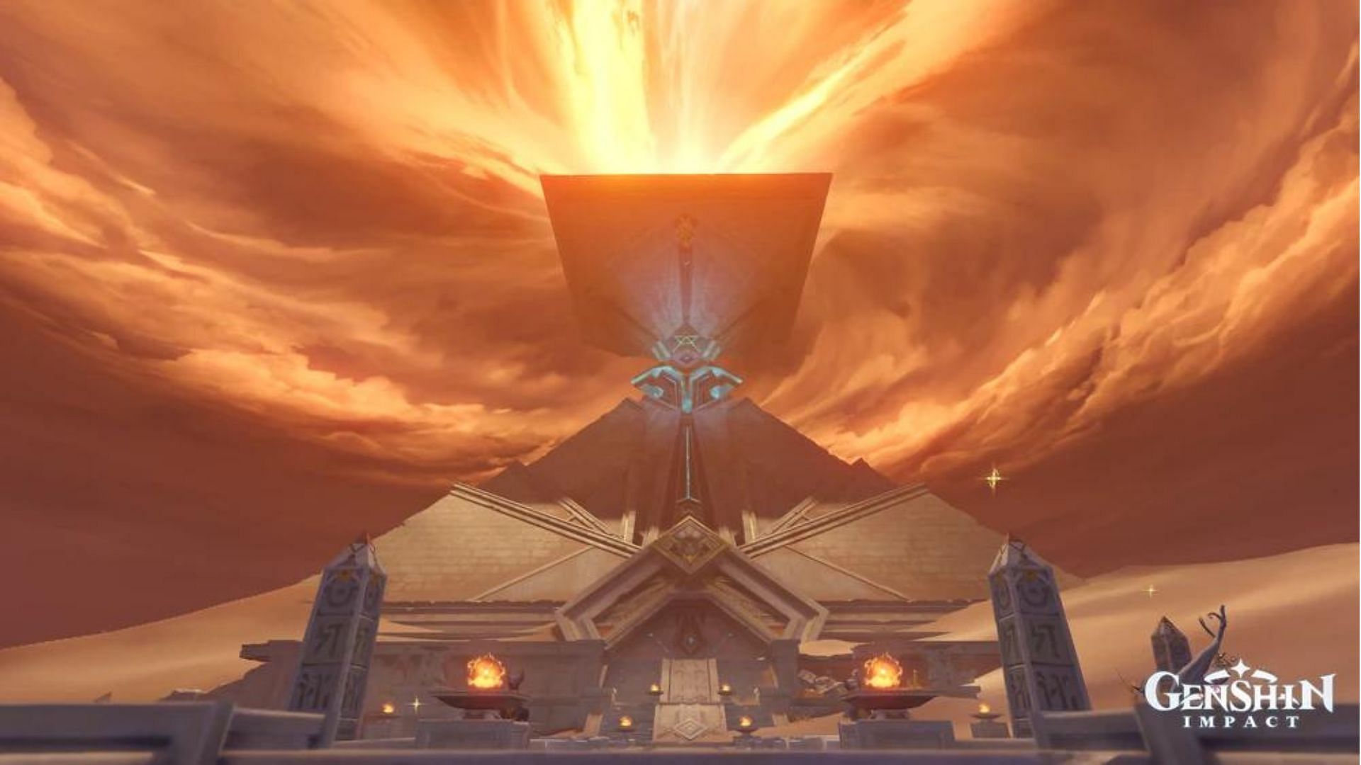Natalan map will be as big as the Sumeru rainforest and desert (Image via HoYoverse)